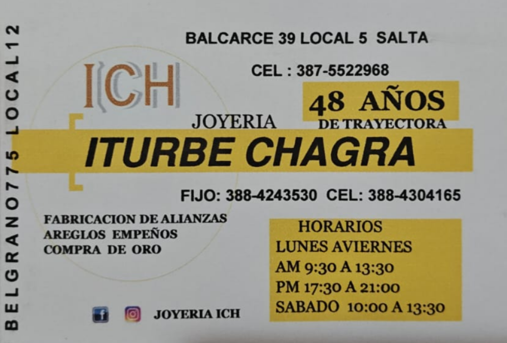 JOYERIAITURBECHAGRA